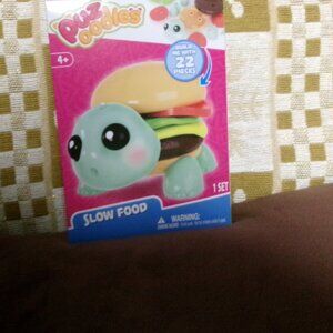 NWT Retired Puzoodles Slow Food, 3D Puzzle